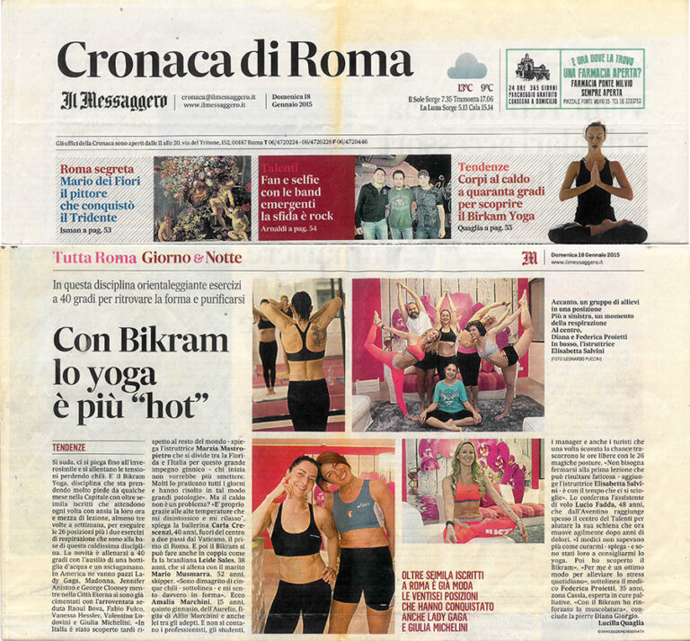 Ilmessaggero Bkiramyoga