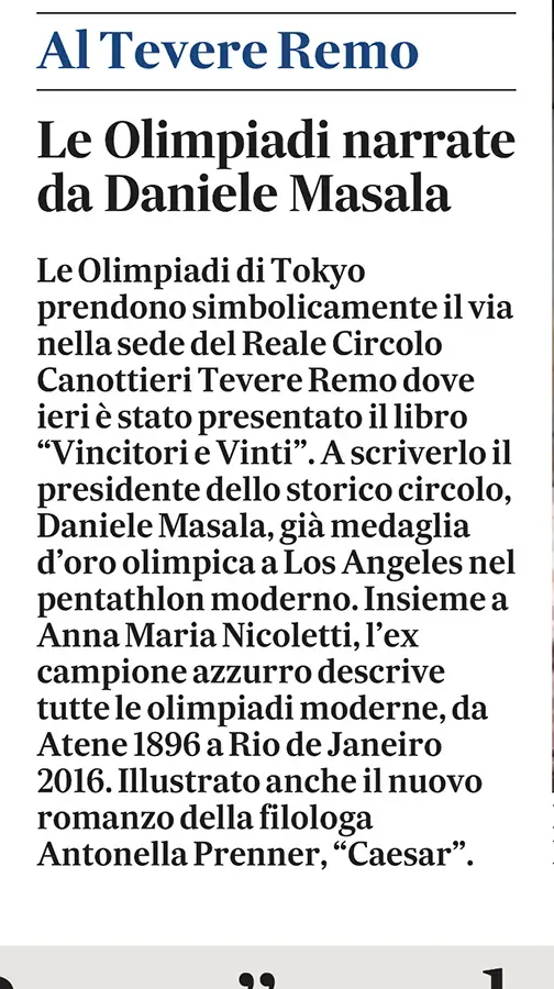 messaggero libro daniele masala